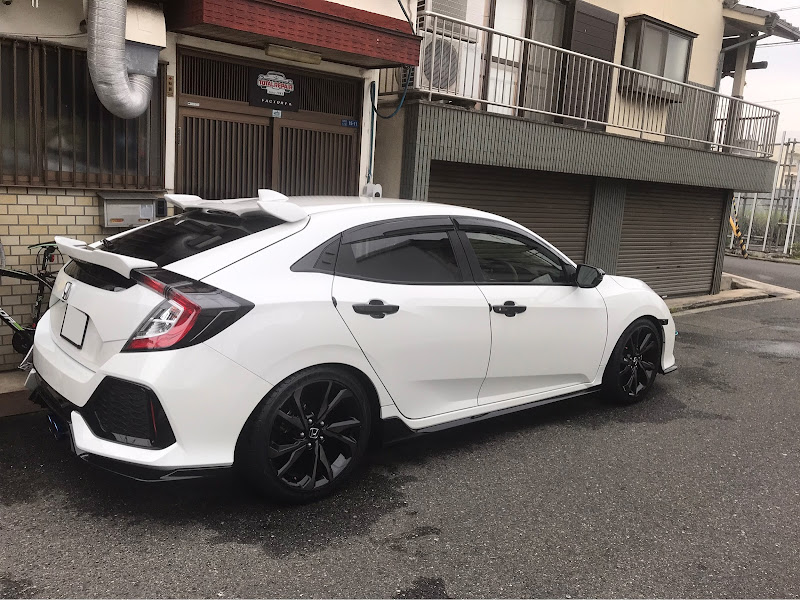 caruse design fk7 シビックハッチバック  ダックテール