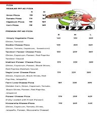 Pizza Cafe 997 AD menu 1