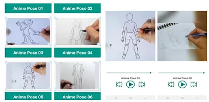 Drawing Anime Pose for Android - Download