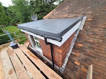 Roof dormer bathroom extention album cover