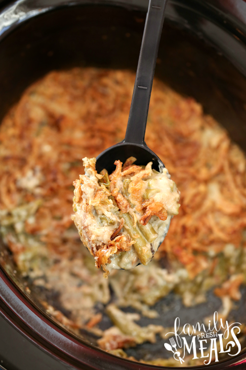 Crockpot Green Bean Casserole