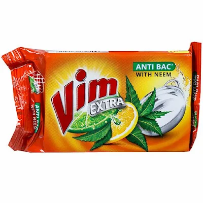 Vim Extra Anti Smell Dishwash Bar - 145 gm