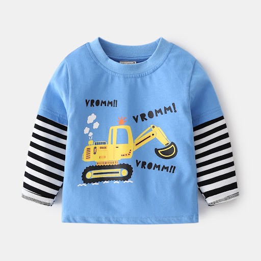 Title 3, Cotton Round Neck Non-Hooded Childrens Clothin...