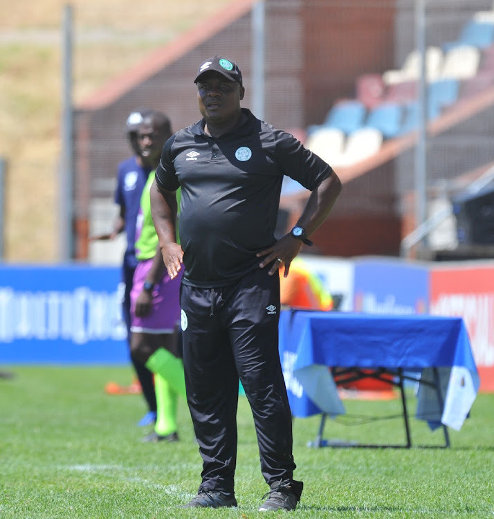 Abram Nteo coach of Bloemfontein Celtic