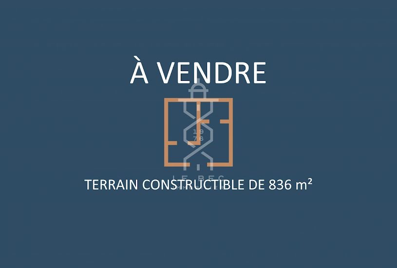  Vente Terrain à bâtir - 836m² à Sainte-Hélène (56700) 