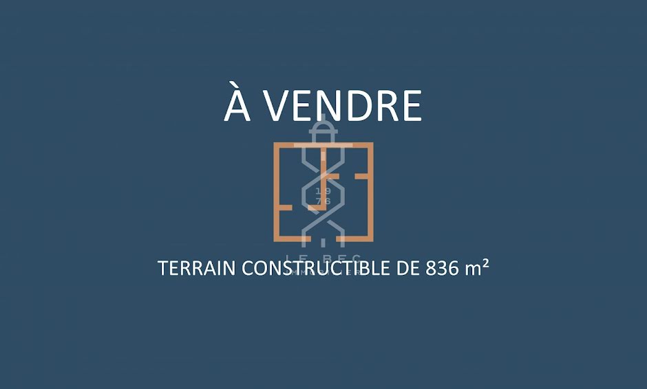 Vente terrain à batir  836 m² à Sainte helene (56700), 108 800 €