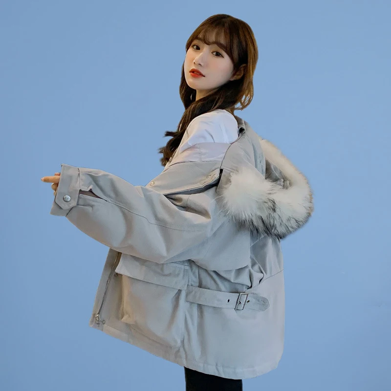Title 4, Dames Losse Winterjas Brood Kleding Warme en co...