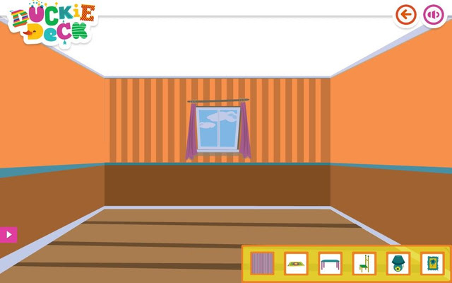 Room Decorating Games at Duckie Deck chrome extension