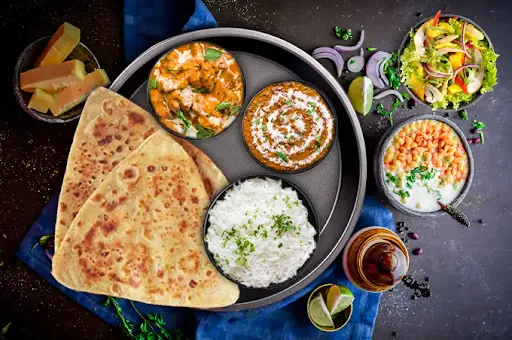 Butter Chicken And Dal Makhani Thali