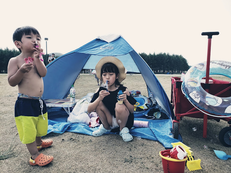 ランドクルーザープラドのモエレ沼・BBQ・札幌・夏休み・北海道に関するカスタム事例の投稿画像5枚目