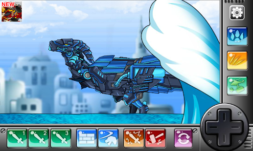 Dino Robot - Ninja Parasau : Dinosaur game(圖2)-速報App