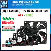 Quạt Tản Nhiệt 12V 4X4, 6X6, 8X8, 12X12Cm, Quạt Làm Mát 12V Đủ Loại