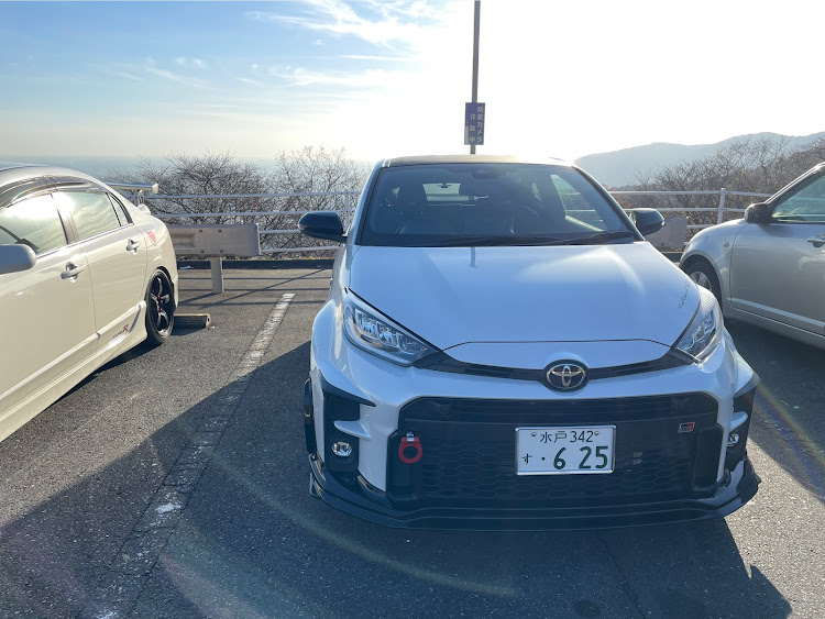 GRヤリスの愛車・いつもいいね＆コメントありがとうございます・筑波山・朝日峠駐車場に関するカスタム事例の投稿画像1枚目