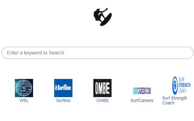 Surf Start chrome extension