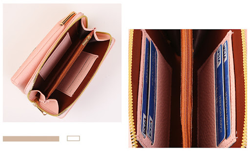 Title 3, Flower Embroidery Phone Bag with Lock Buckle, O...