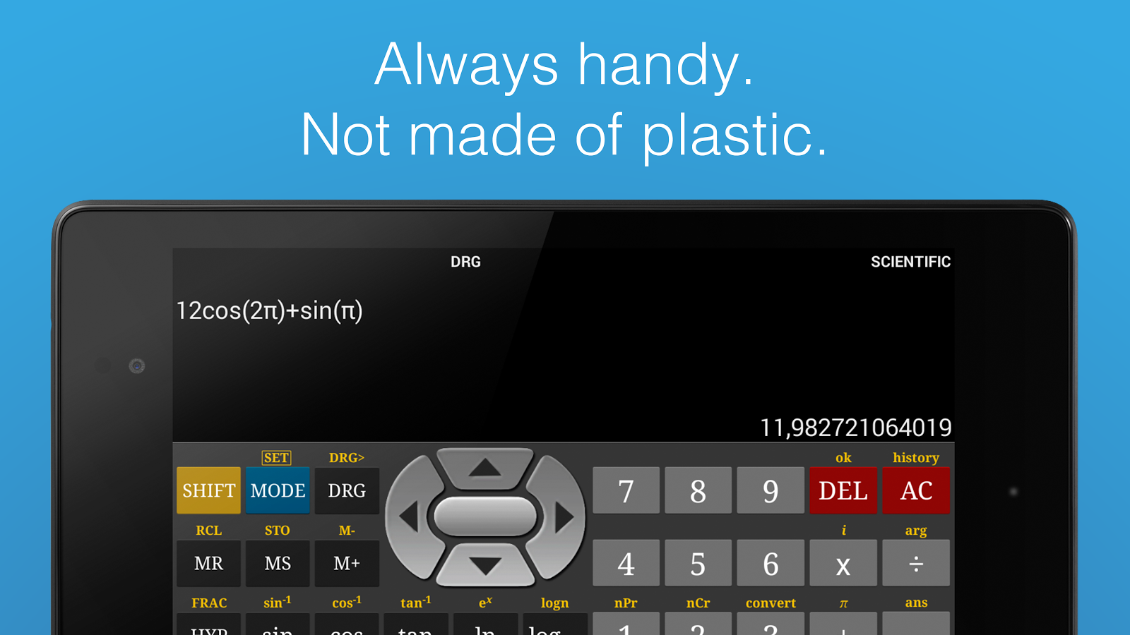 Scientific Calculator Free Android Apps on Google Play