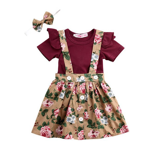 Title 2, European and American Bowknot Girls Dress. Perf...