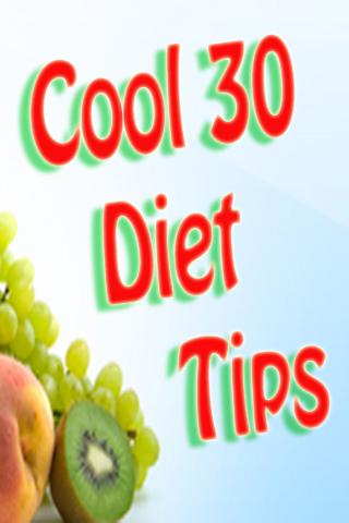 Cool 30 Diet Tips