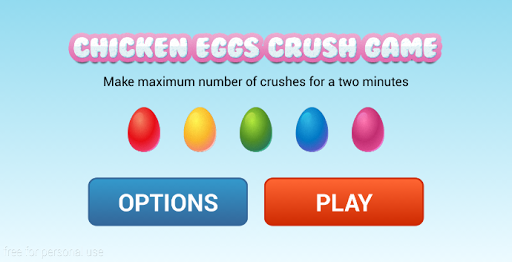 Chiken Eggs Crush Game