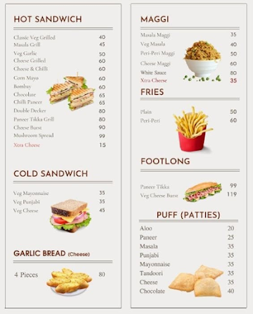 Triton Cafe & Bakers menu 