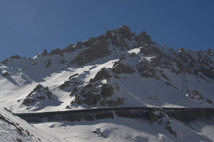 The Salang Tunnel in Afghanistan. Picture: WIKIMEDIA