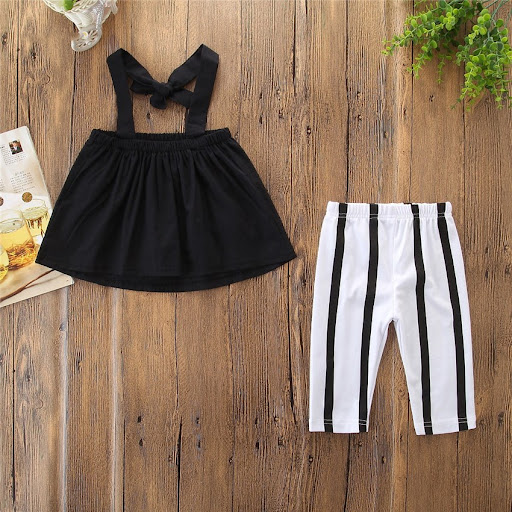 Title 4, Girls cute one shoulder skirt suit for stylish...