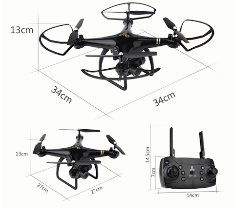 Title 1, Aerial Photography Drone with Dual Intelligent ...