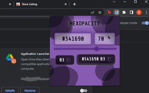 Hexopacity