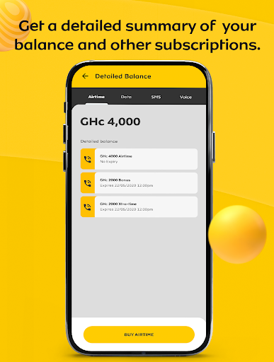 Screenshot myMTN Ghana