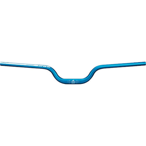 Spank SPOON 800 SkyScraper Handlebar - 31.8mm Clamp, 75mm Rise, Blue