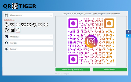 QR Code generator with logo – QRTiger