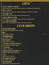 F Superclub menu 5