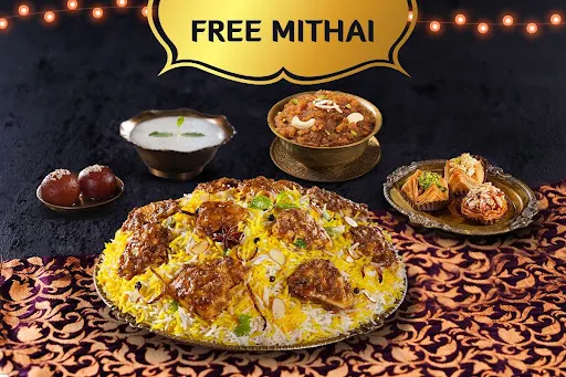 Shaan Non-Veg Biryani + FREE Mithai (Serves 2)