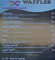 Dessert Crunch menu 4