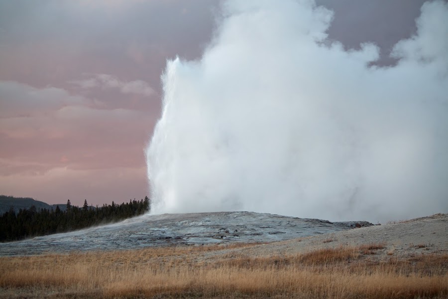 2 сезона за 3 дня в Yellowstone. Октябрь 2017