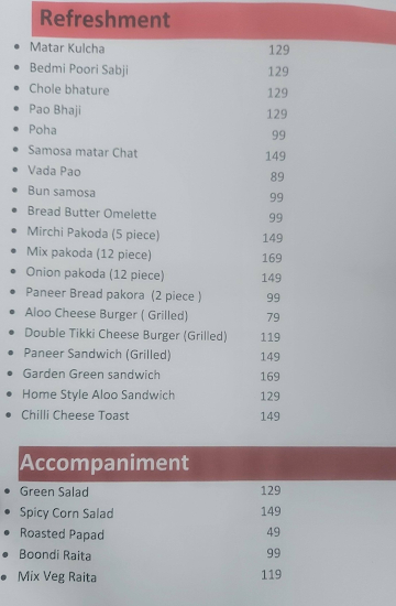 Aarnav Kitchen 86 menu 