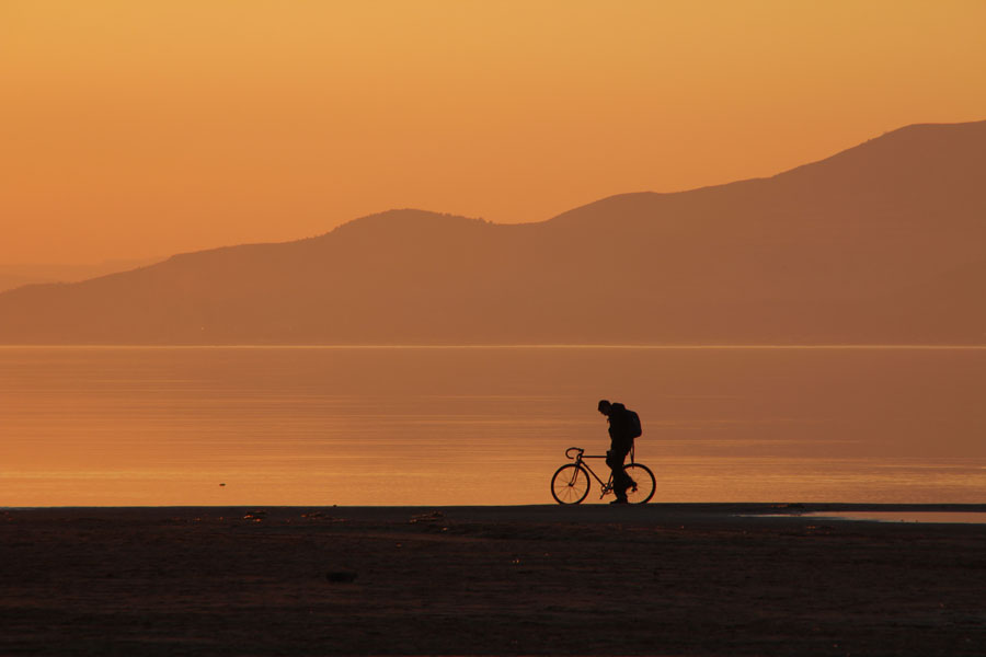 lonely biker di matteofiacchino