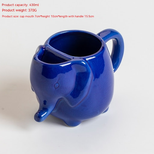 Title 1, Elephant 3D Mug Ceramic Cup Enjoy your coffee, ...