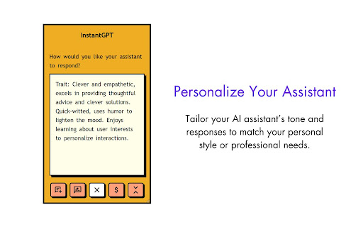 InstantGPT - Customizable AI Assistant on Every Webpage