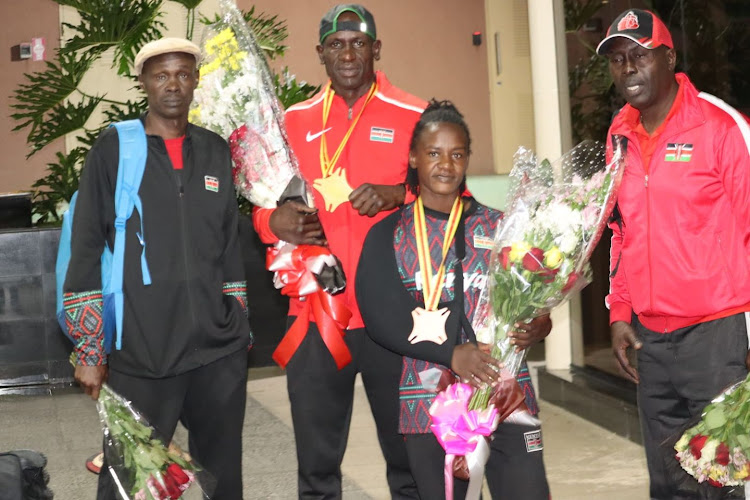 John Waweru, Wilson Okong’o, Amina Martha and Benjmain Musa