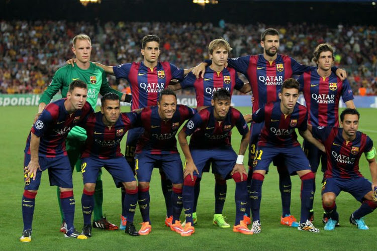 Une minute de silence à l'entraînement de Barcelone