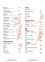 AntiGravity Gastropub menu 3