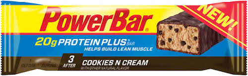 PowerBar Protein Plus Bar: Cookies and Cream, Box of 15