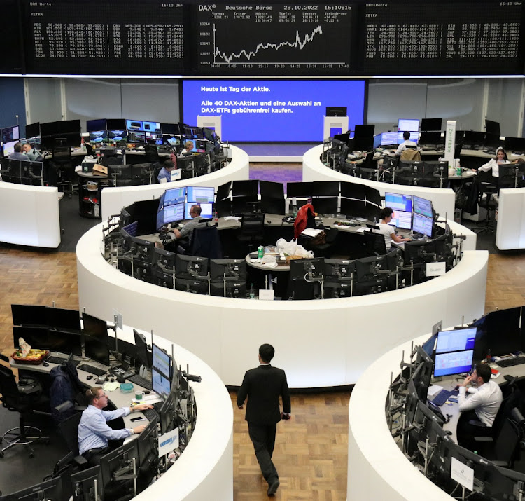 The German share price index DAX graph is pictured at the stock exchange in Frankfurt, Germany. File photo: REUTERS