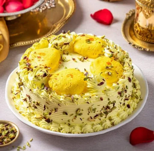 Rasmalai Flavoured Cake