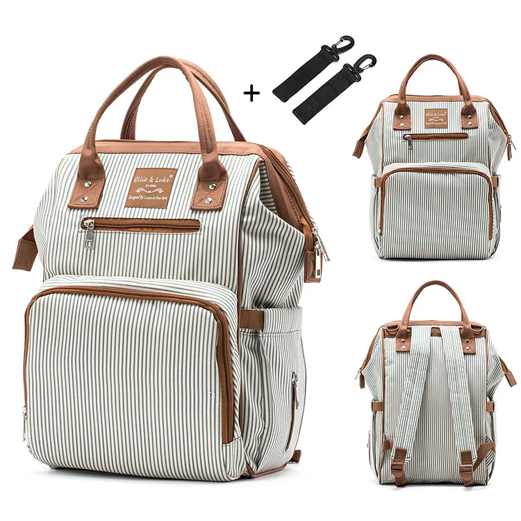 Sac à langer double épaule grande capacité pour voyager. Le sac multifonction idéal pour maman et bébé, avec de nombreux compartiments.