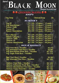 Hotel Black Moon menu 4