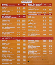 Sujata Mastani menu 3