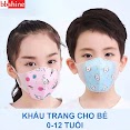 Khẩu Trang Trẻ Em, Set 10 Khẩu Trang Cho Bé Nhiều Họa Tiết 0 - 12 Tuổi Bảo Vệ Đường Hô Hấp Cho Bé Bbshine – M017