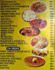 Agrawal Snax menu 1